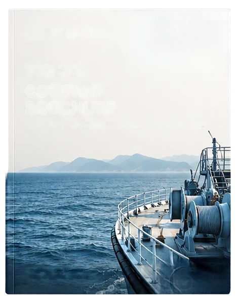 TJ Marine company brochure cover